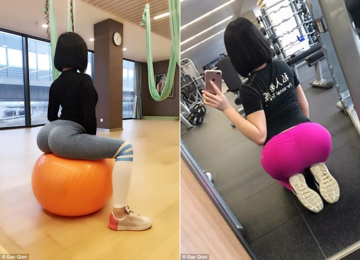 가오첸은 “내 엉덩이는 자연 그대로이며 이식수술을 받은 적이 없다”면서 “내게 아름다운 엉덩이는 굴곡이 뚜렷하고 “탱탱한 것을 의미한다”고 말했다.