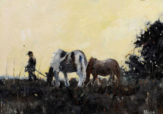 사전 전시회 판매를 통해 26만5000파운드(약 4억)에 팔린 29점의 그림 중 하나. (사진=데일리메일 캡쳐)