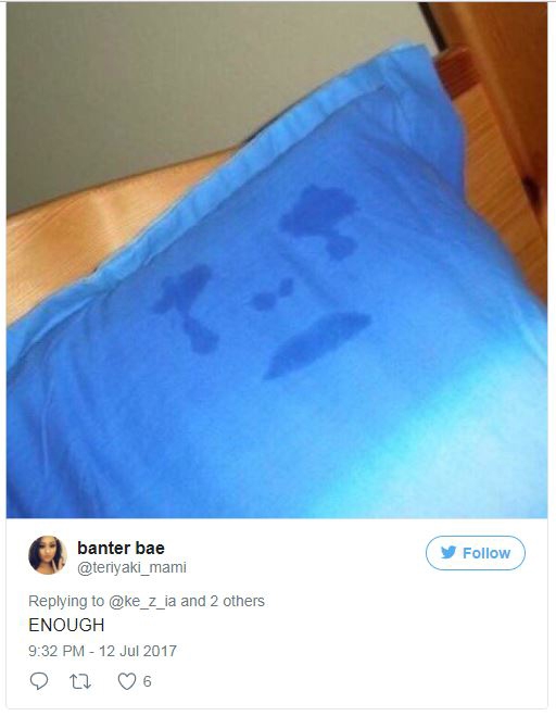 위트있는 사진으로 슬픈 감정을 표한 트위터 사용자. (사진=메트로)