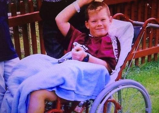 잭은 초등학생 때 스포츠에 빠져들었지만 친구들과 함께하긴 힘들었고, 놀림받기 일쑤였다. (사진=데일리메일 캡쳐)