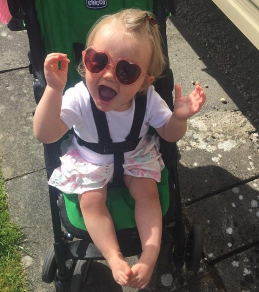 아빠가 빨리 병원으로 데려간 덕분에 메간은 현재 행복하고 건강한 아이로 자라고 있다.