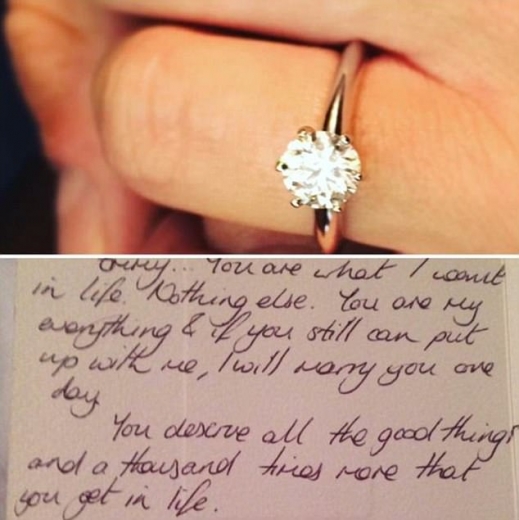 청혼하기 전, 코츠는 콜레트에게 10년 넘게 편지를 보냈다.