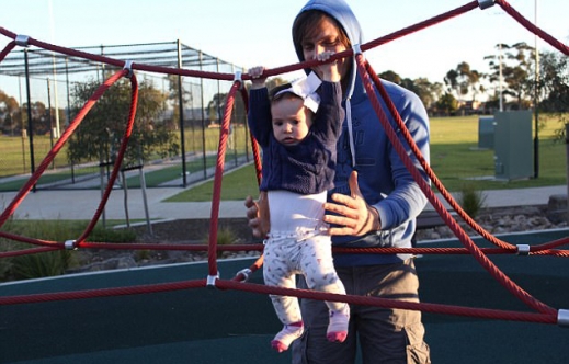 매달리는 힘이 좋았던 벨라.