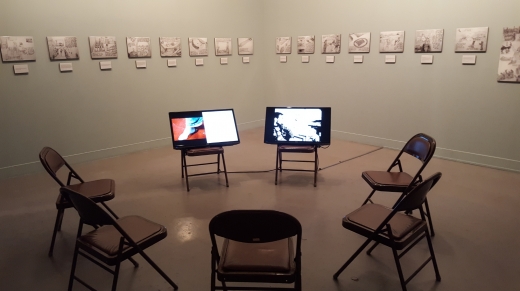 현대미술의 주요한 특성 중인 하나인 관람객 참여 형태의 전시품들을 미술관 곳곳에서 만날 수 있다.