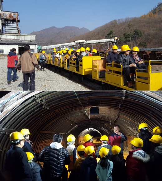 석탄역사체험관의 백미인 광부 인차 탑승 체험. 비용은 무료이며, 직접 갱도 내에 들어가 치열했던 갱도 내의 삶을 원형 그대로 해설사의 설명과 더불어 경험할 수 있다.