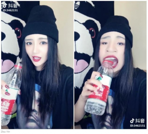 ‘립스틱을 바른 후 내 물 먹는 모습이 어떻다고?’ 라며 너스레를 떨던 여성은 전혀 다른 사람이 되었다.