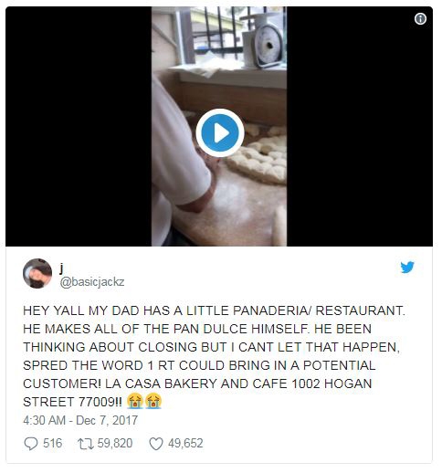 자신의 트위터를 통해 주위에 도움을 요청한 딸 재키.