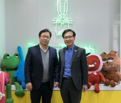 파스텔세상과 롯데하이마트는 피터젠슨 캐릭터의 시장 확대와 캐릭터 상품의 유통시장 보급 및 가전 부문의 신규 상품 개발을 위한 공동 사업개발 등 피터젠슨 캐릭터 사업 전 분야에 걸친 상호 협력을 함께 하게 됐다. 사진=파스텔세상 제공.