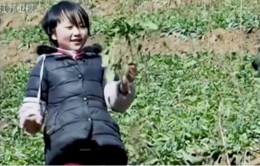 징글링은 공부를 다 하고 나면 할머니 할아버지의 일을 돕는다.