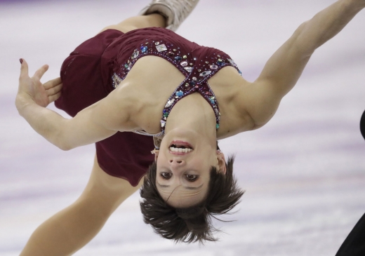 캐나다 피겨 스케이팅 페어 대표 미건 뒤아멜(33).(AP 연합뉴스)