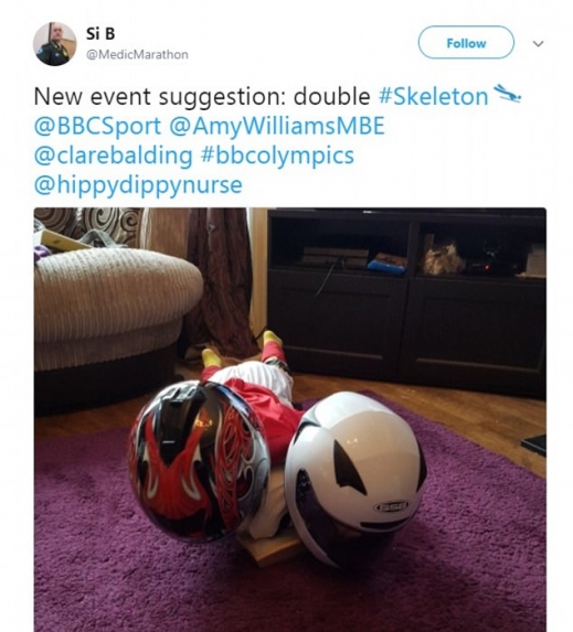 새로운 종목을 제안한다. 더블 스켈레톤.