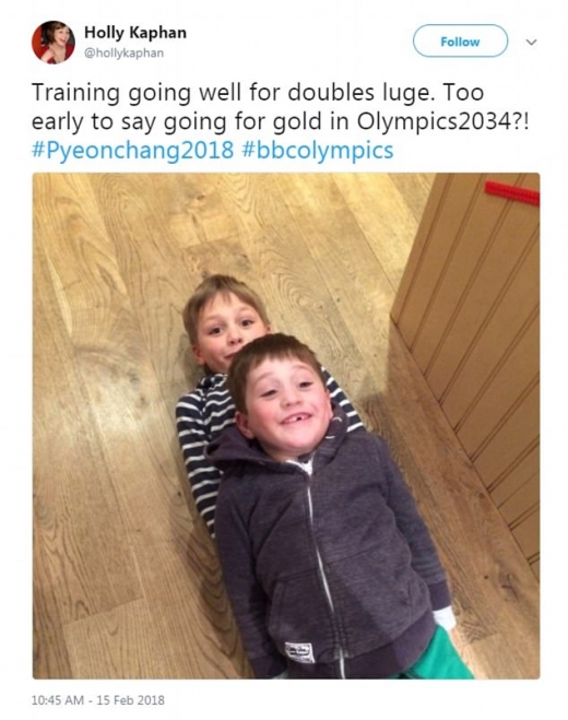 더블 루지 연습은 순조롭다. 2034년 동계올림픽에서 금메달을 노리는 걸 지금 말하면 너무 빠를까!?