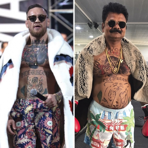 코너 맥그리거(왼쪽).