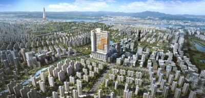 미사역 더 오페라2차 광역조감도.사진=대창기업 제공.