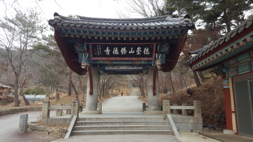산세가 높고 반듯하여 불교 도량으로서는 제격의 사찰이 수덕사다