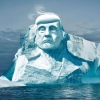북극 빙산에 거대한 트럼프 얼굴 조각상 추진…이유는?