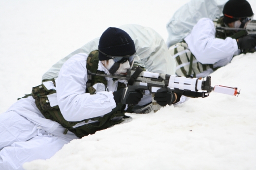 K1A 기관단총은 콤팩트하고 간결한 형태를 자랑한다 (사진=김대영)