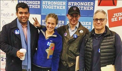 그는 힐러리 클린턴의 선거운동에도 참여했다.