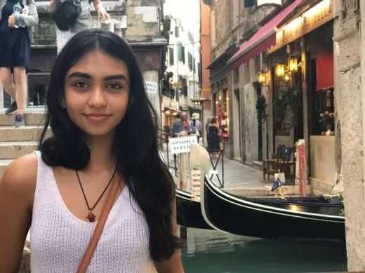 트리슈나 페마(16)라는 이름의 이 여성은 남아공 케이프타운에 살며 해당 사진은 지난달 여동생과 함께 이탈리아 베네치아를 여행하던 중에 찍은 것이라고 밝혔다.(사진=트리슈나 페마)
