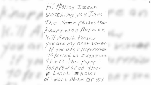 FBI가 공개한 범인의 또 다른 메시지.