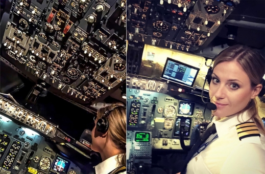 현재 33세인 그녀는 이제 그 누구보다 비행기를 타는 것을 좋아한다고 자부한다.