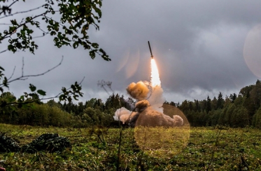 이스칸다르-K로 알려진 순항미사일은 최대사거리가 500㎞에 달하며 최신형의 경우 5,000여㎞ 이상이다 (사진=러시아 국방부)