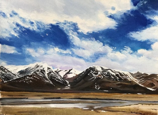 작품 ‘하늘과 구름’은 666위안(약 11만원)에 판매됐다.