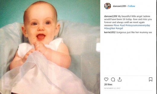 부부의 첫째 딸, 제이든.