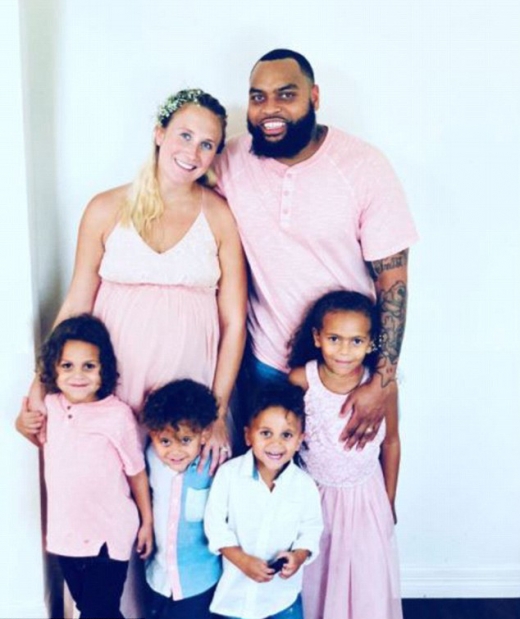 알렉시스가 임신했을 당시 모습.