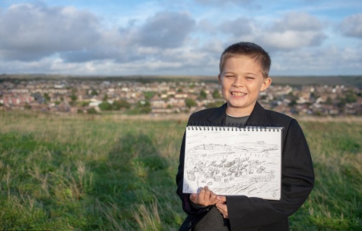 ‘서번트 증후군’을 가진 9세 자폐 소년 코난 앤드류스