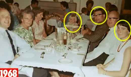 당시 1살이었던 딸 루스와 빌 프래츠, 아내 마가렛은 처음 가족들과 섬으로 여행을 왔다.