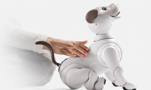 소니가 내놓은 로봇 강아지 ‘아이보’