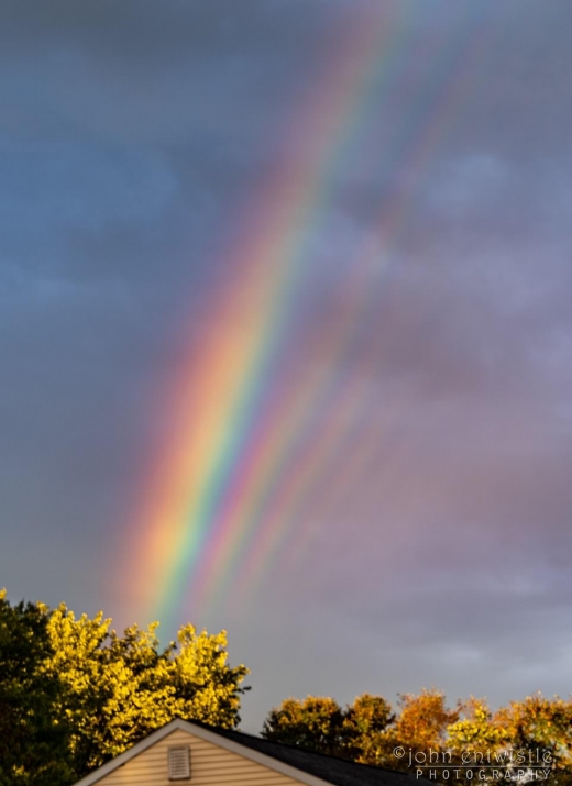 미국 뉴저지에서 포착된 ‘과잉 무지개’