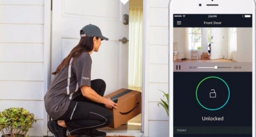 배달 직원의 모습을 실시간으로 확인할 수 있는 ‘아마존 키’.