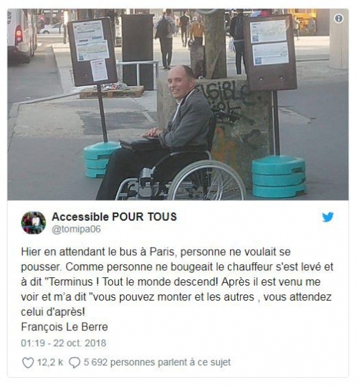 실제 트위터를 통해 그의 이야기가 알려졌다.