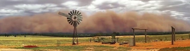 호주 남동부에 빨간 모래폭풍이 덮쳐 새해맞이 불꽃행사가 전면 취소됐다/제라 빅토리아 인스타그램