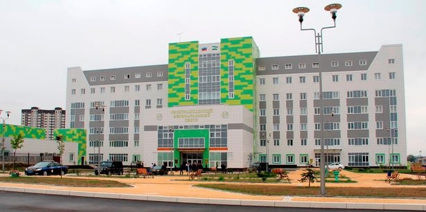 잉구세티아 수도 나즈란에 있는 분만병원.