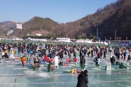 [윤기자의 콕 찍어주는 그곳] 강원도의 힘, 겨울 - 화천 산천어축제