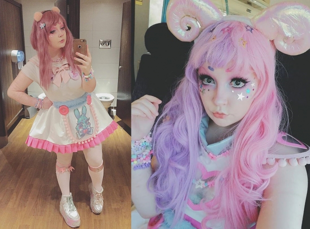 크리스타는 매일같이 ‘로리타 패션’으로 외출한다