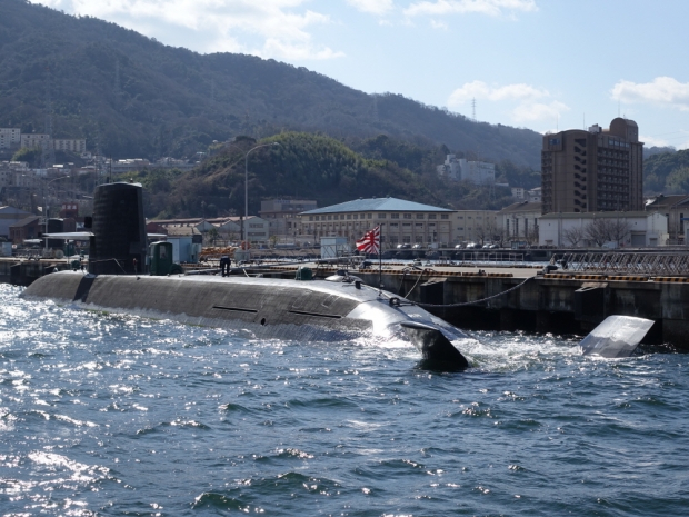 오야시오급 잠수함에서 시작된 시가형 선형을 채용하였으며 ‘X’형 함미타가 새롭게 사용되었다 (사진=김대영)