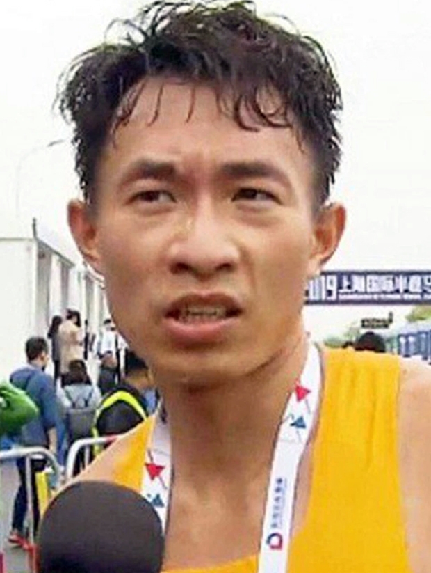 경기 직후 인터뷰를 가진 우 샹동/사진=우 샹동 웨이보