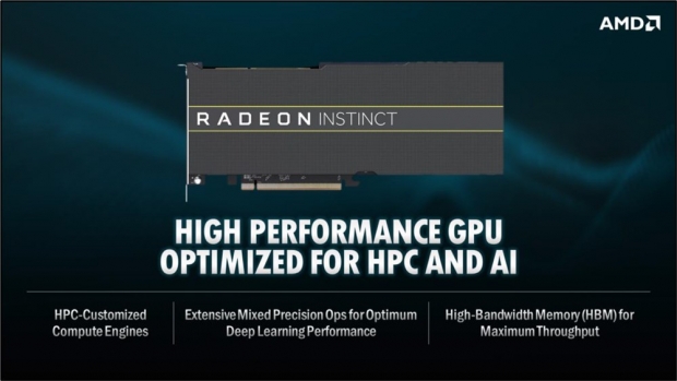 고성능 컴퓨터 및 인공지능에 최적화된 차세대 에픽 CPU 및 라데온 instinct GPU. 출처=AMD