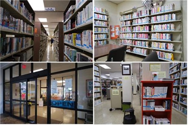 한국인들 사이에서는 일명 ‘한국 도서관’이라는 명칭으로 불리는 ‘맥컬리 모일리 공공도서관’의 모습. 눈에 띄는 것은 북한과 관련한 서적도 쉽게 찾아볼 수 있도록 따로 한 구석을 마련해 놓았다는 점이다.  물론 탈북자 또는 한국 정부에서 출간한 북한 연구 내용을 담은 서적들이지만, 북한의 역사와 실상 등을 좀 더 자세히 살펴볼 수 있다는 점에서 필요한 서적들일 것이다.