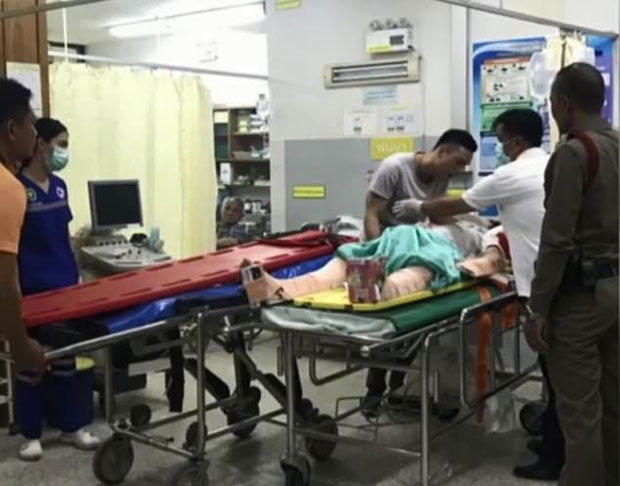 왕난은 임신 3개월차로 왼쪽 허벅지와 팔, 쇄골, 무릎 등 전신에 다발성 골절상을 입었지만 다행히 태아는 무사하다.