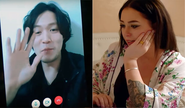 이씨는 지난 2018년 5월, 데이트앱을 통해 미국에 사는 데번 클렉(22)이라는 여성을 알게 됐다. 두 사람은 3개월 간 매일같이 연락을 주고 받았고, 이씨는 8월 그녀를 만나기 위해 직접 미국으로 건너갔다/사진=TLC
