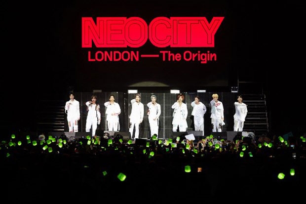 첫 월드투어에 돌입한 NCT 127은 현지시간으로 지난 7일 영국 런던에서 단독 콘서트를 개최했다/사진=SM엔터테인먼트