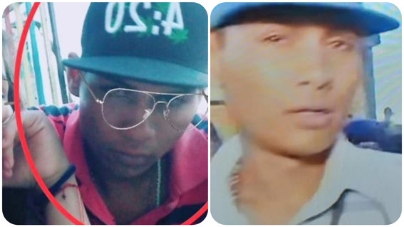 히메네스 기자를 폭행하고 도주한 시위꾼 ‘엘 추파스’(사진=페이스북)