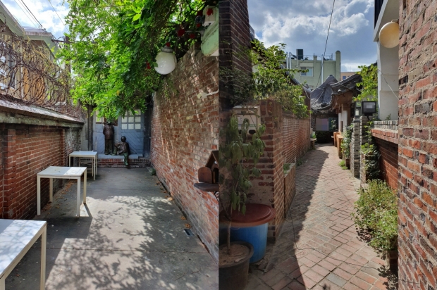 대구 도심의 대표적인 근대 골목인 진골목의 모습. 70 여 년 전의 골목길 모습 그대로다