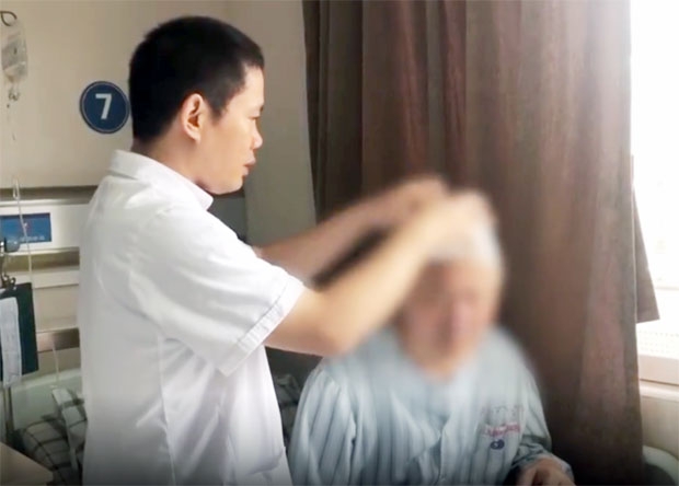 반평생을 따라다니던 두통에서 해방된 장씨는 곧 퇴원을 앞두고 있다./사진=피어비디오