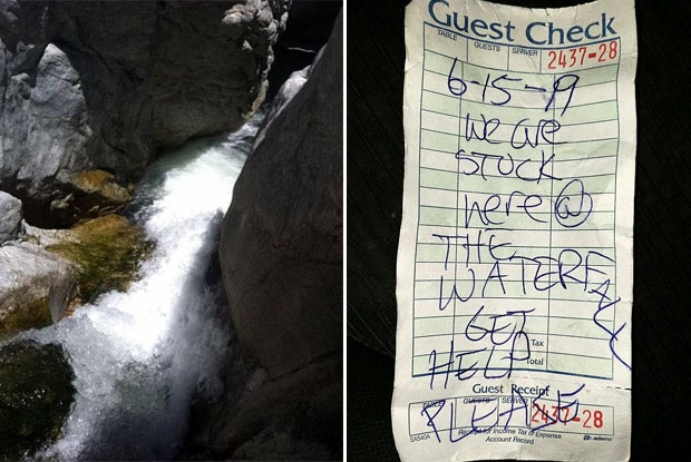 윗슨과 그의 여자친구 크리스털 라미레스(34), 아들 헌터 윗슨(13)은 누군가 제발 자신들의 구조 요청을 봐주기를 간절히 기도했다./사진=커티스 윗슨